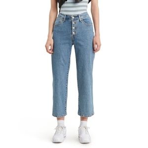 NWT Levi's mile high wide leg jean